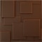 Ekena Millwork 19 5/8in. W x 19 5/8in. H Gomez EnduraWall Decorative 3D Wall Panel Covers 2.67 Sq. Ft. WP20X20GODRU - alternate 1
